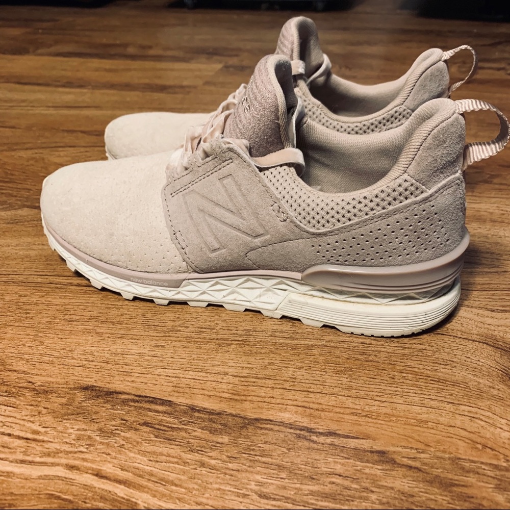 Size 7.5 New Balance 574 Sport Light Pink Sneakers